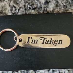 Vintage Russ "I'm Taken" Keychain